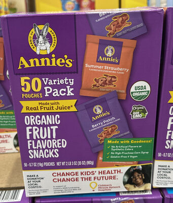 Organic Fruit Flavored Snacks