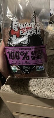 Organic Bread 100% Whole Wheat