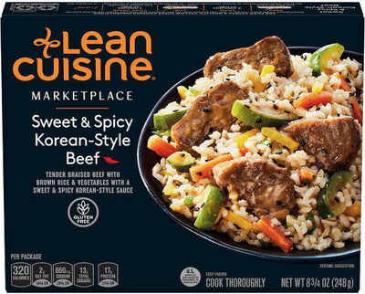 Marketplace frozen sweet and spicy korean style beef