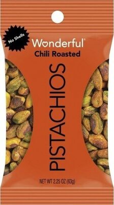 Wonderful Pistachios Chili Roasted No Shells