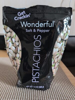 Salt & pepper pistachios