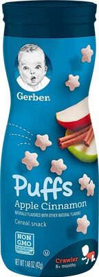 Gerber Puffs Apple Cinnamon imp