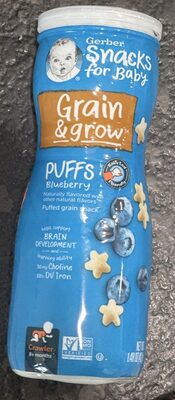 Gerber Puffs Blueberry imp