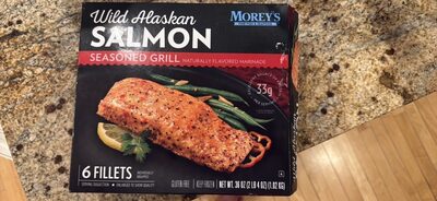 Wild Alaskan Salmon Seasoned Grill