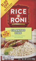 Rice-a-roni cilantro lime rice rice mix box
