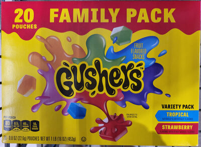 Gushers Variety Pack Family Pack