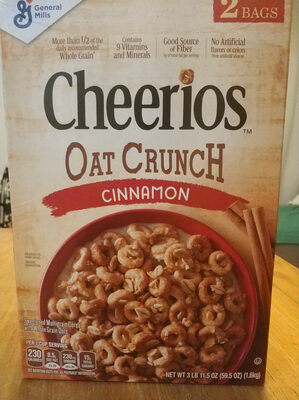 Cheerios Oat Crunch Cinnamon