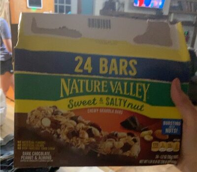 Sweet and salty chewy granola bars