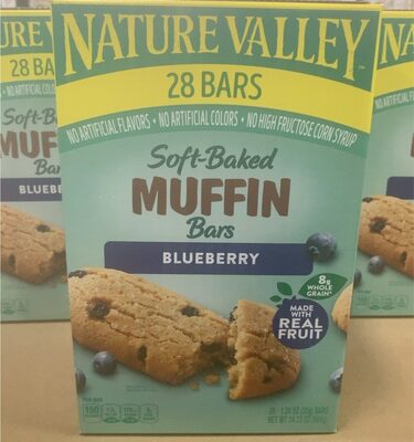 Soft-baked muffin bars
