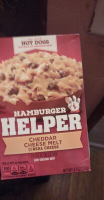 Cheddar Cheese Melt Hamburger Helper