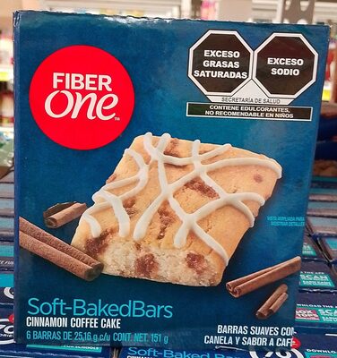 Soft-Baked Bars Cinnamon Coffee Cake