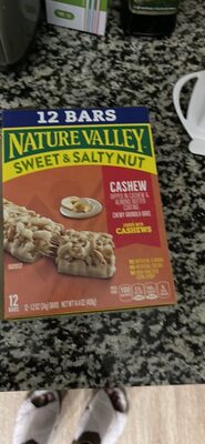 Nature Valley Sweet & Salty Nut Cashew Chewy Granola Bars