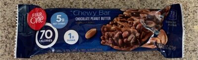 Fiber One 90 Calorie Chocolate Peanut Butter Chewy Bar