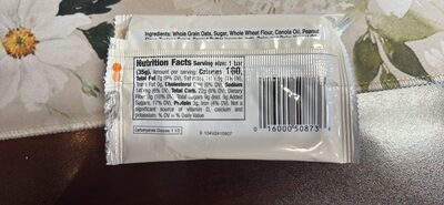 Soft Baked Oatmeal Squares Peanut Butter