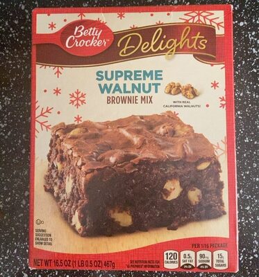 Supreme Walnut Brownie Mix