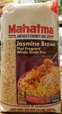 Jasmine Brown Thai Fragrant Whole Grain Rice