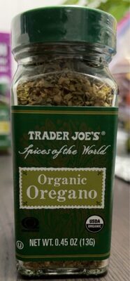 Organic oregano