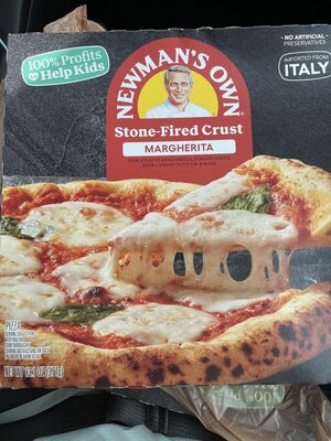 Authentic italian stone fired margherita