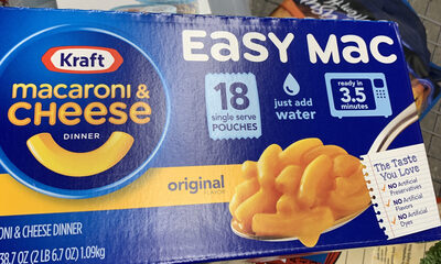 Easy Mac - Macaroni & cheese dinner
