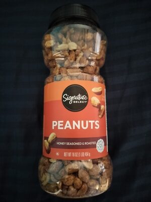 Peanuts Honey Seasoned & Roasted -16oz