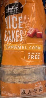 Rice Cakes caramel corn