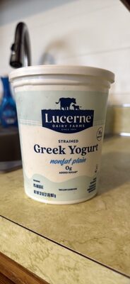 Greek Yogurt nonfat plain