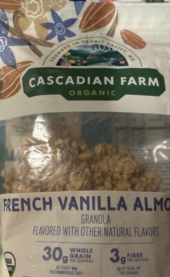 French vanilla almond granola