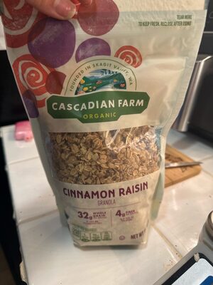Cinnamon Raisin Granola