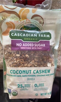 Coconut Cashew Granola