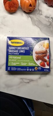 TURKEY BREAKFAST SAUSAGE LINKS