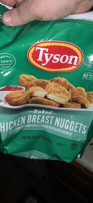 Baked Chicken Breast Nuggets