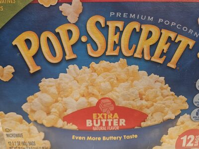 Microwave popcorn extra butter