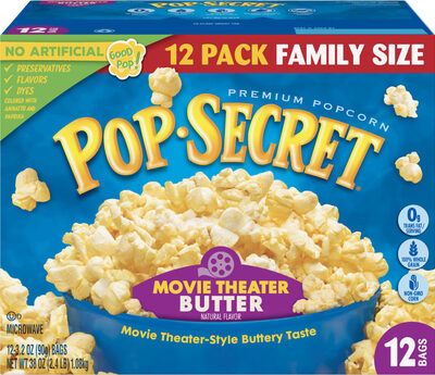 Microwave popcorn movie theater butter
