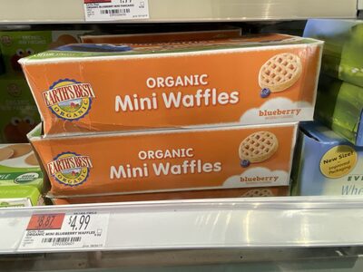 Organic homestyle organic mini pancakes