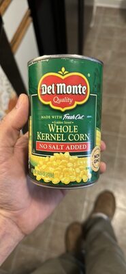 Whole Kernel Corn No Salt Added