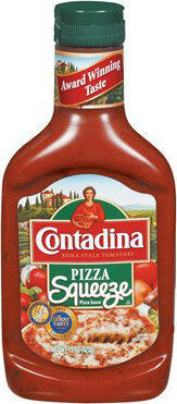 Pizza sauce bottle