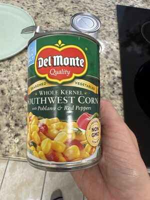 Whole Kernel Southwest Corn With Poblano & Red Peppers