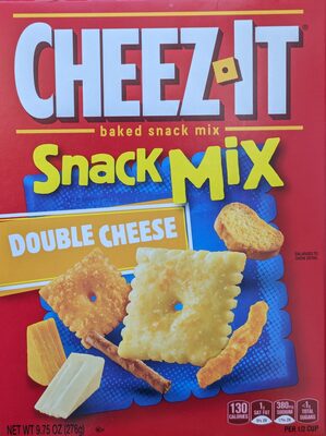 Double cheese snack mix