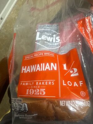 Hawaiian Special Recipe Bread