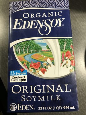 Edensoy Original Soymilk, Organic