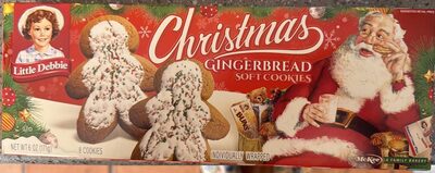 Christmas Gingerbread Soft Cookies