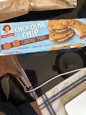 Chocolate Chip Cream Pies Sandwich Cookies