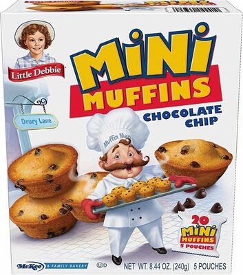 Chocolate chip mini muffins