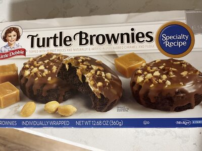 Turtle brownies