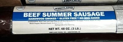 Beef summer sausage