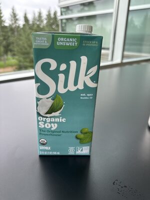 Unsweetened Organic Soymilk