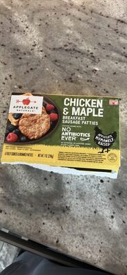 Chicken & Maple Breakfast Sausage Patties