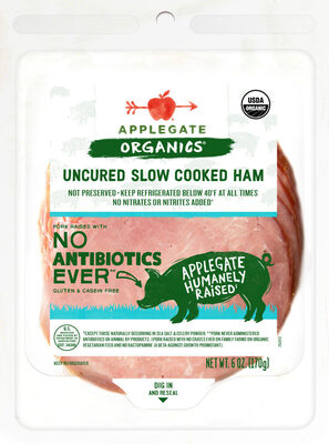 Farms uncured slow cooked ham