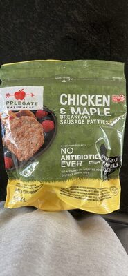 CHICKEN & MAPLE BREAKFAST SAUSAGE PATTIES