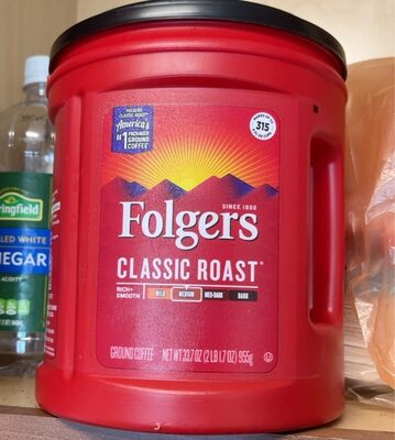 Folgers classic roast ground coffee